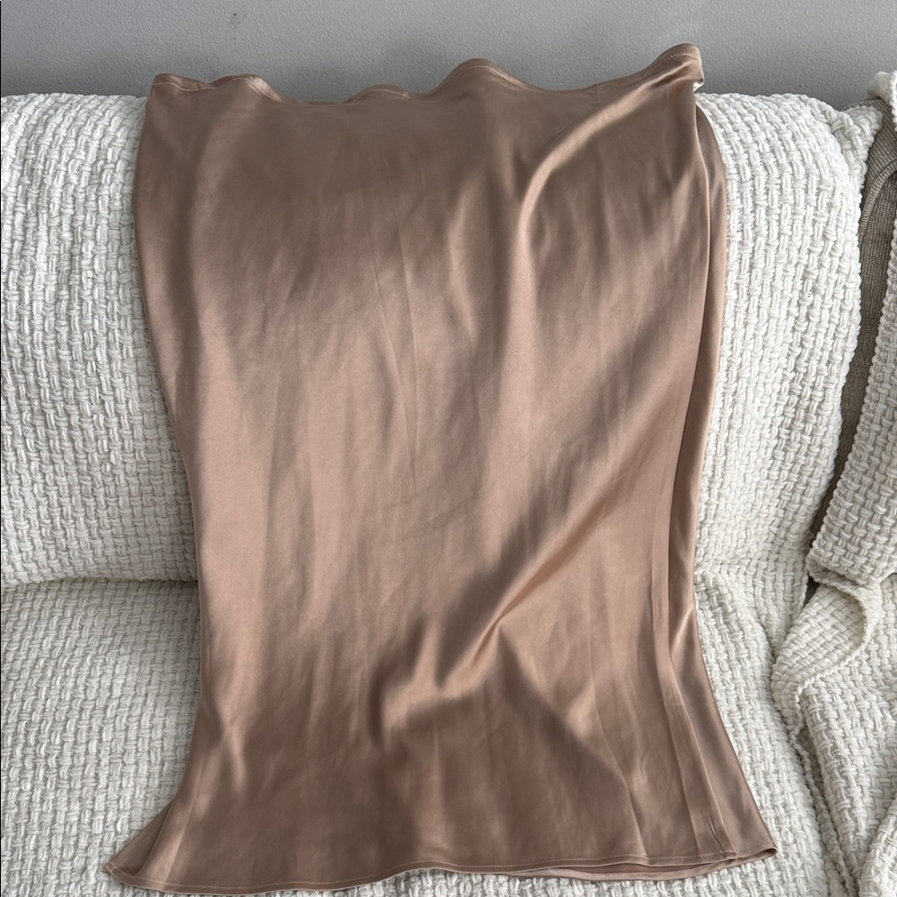 Old Navy Satin midi Skirt